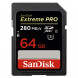 SanDisk Extreme Pro SDXC 64GB bis zu 280 MB/Sek, Class 10, U3 Speicherkarte-02